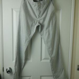 Zara Heathered Chino Pants, Light Gray, 29